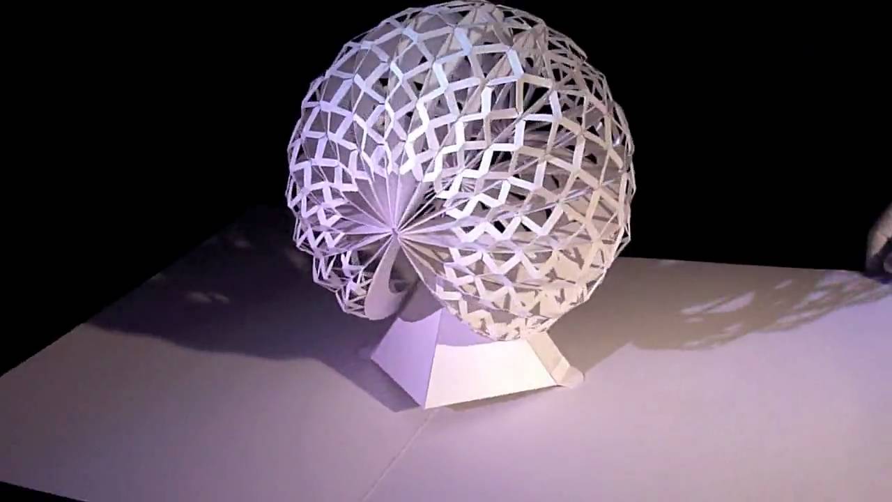 Six Amazing Pop-Up Paper Sculptures - YouTube