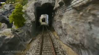 Führerstandsmitfahrt Tren dels Llacs zwischen Lleida und La Pobla de Segur