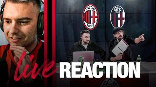 Live Reaction #MilanBologna | Segui la partita con noi