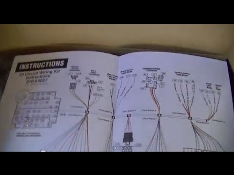 Part 1 C10 Wiring Repair | Universal Wiring Harness - YouTube