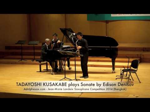 TADAYOSHI KUSAKABE plays Sonate by Edison Denisov