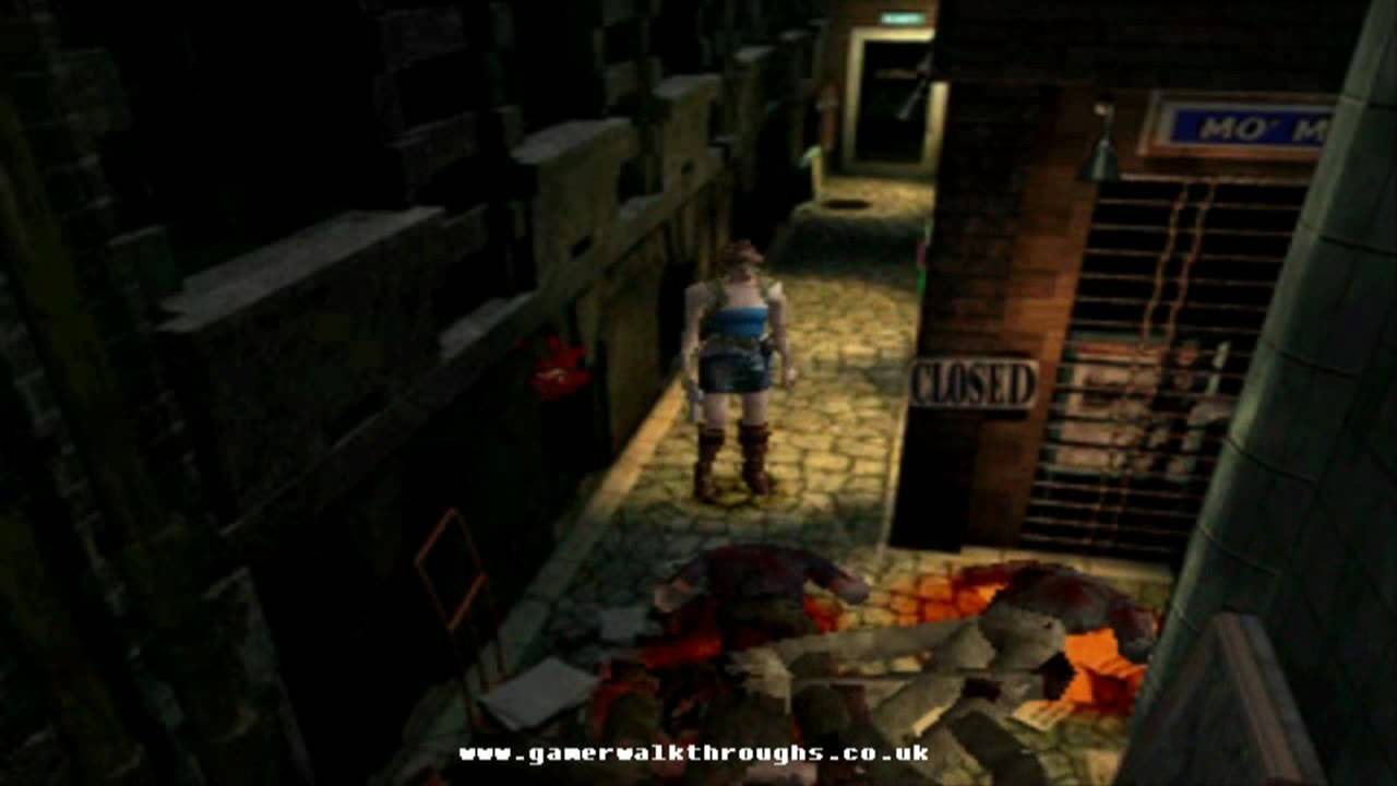 Resident evil 3: Nemesis (PS1) walkthrough - Bronze compass - YouTube