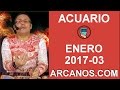Video Horscopo Semanal ACUARIO  del 15 al 21 Enero 2017 (Semana 2017-03) (Lectura del Tarot)