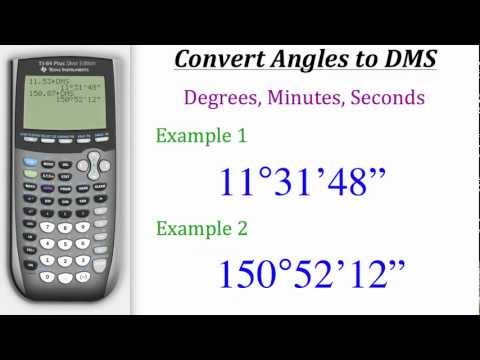 convert angle to dms calculator