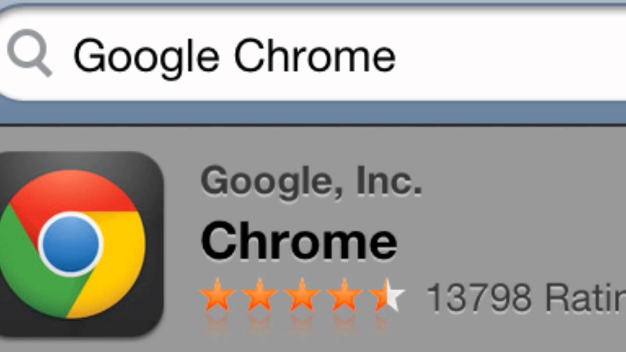 download google chrome for ipad