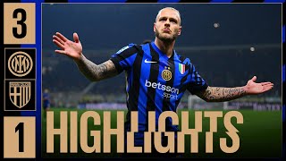 DIMARCO, BARELLA E THURAM, VOLANO I NERAZZURRI 🙌? | INTER 3-1 PARMA | SERIE A 24-25⚫🔵🇮🇹????