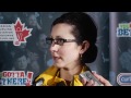 2012 Scotties Tournament of Hearts Draw 12 Media Scrum