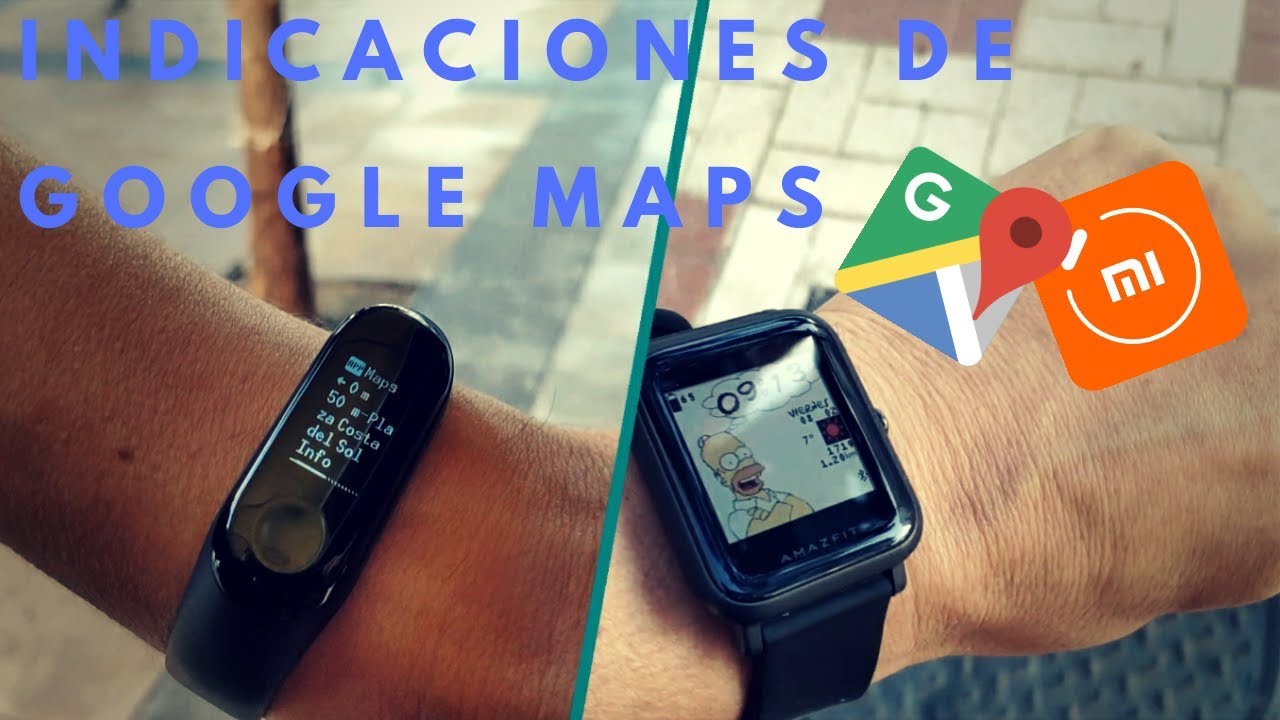 amazfit maps