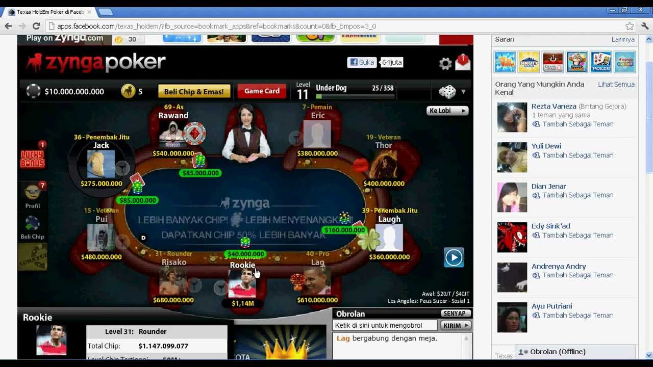 Zynga poker gmail