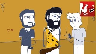 Rooster Teeth Animated Adventures - Workspace & Cavemen