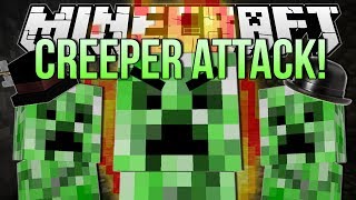 NEVER ENDING CREEPERS | Minecraft: Creeper Attack Minigame!