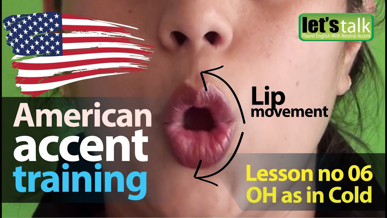 American Accent Training : Lesson 06 | Vowel sound OH | English lesson ...