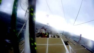 GREAT Britain yacht in dramatic knockdown by tornado in Clipper Race