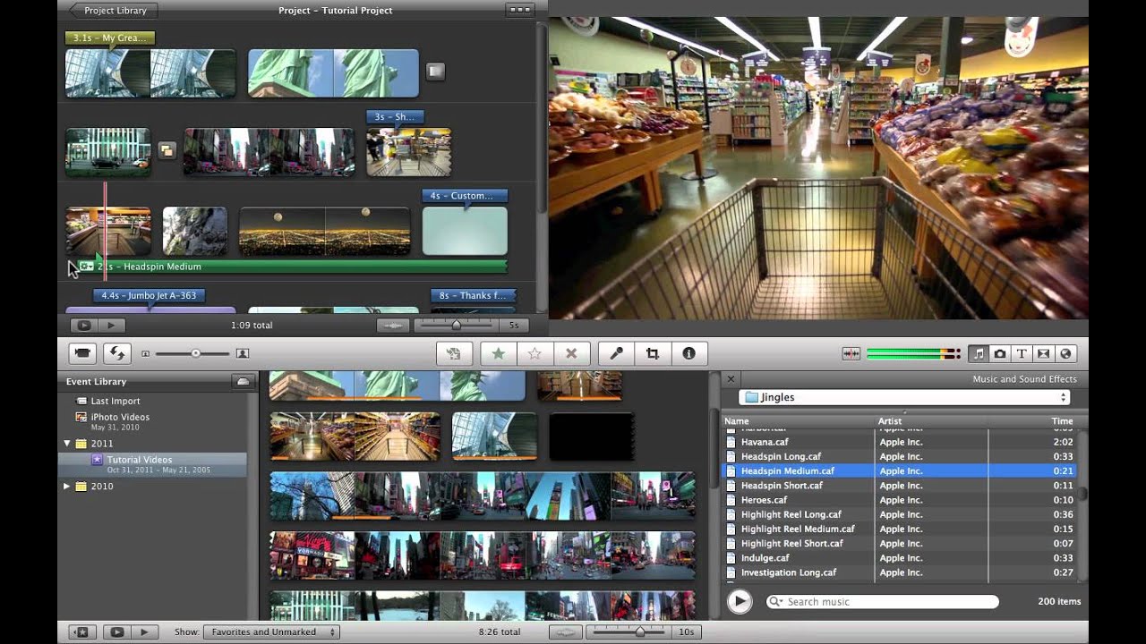 how to edit youtube videos on imovie