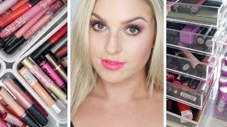 My Makeup Collection & Storage ♡ Shaaanxo