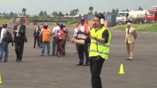 UN Mission in DR Congo launches the inaugural flight of unarmed Unmanned Aerial Vehicles in Goma