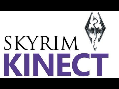 Skyrim который управляется с помощью Kinect