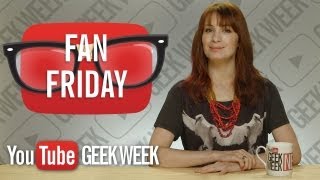 Fan Friday Highlights with Felicia Day from Geek & Sundry (YouTube Geek Week)