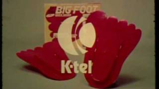 K-tel "Bigfoot" commercial