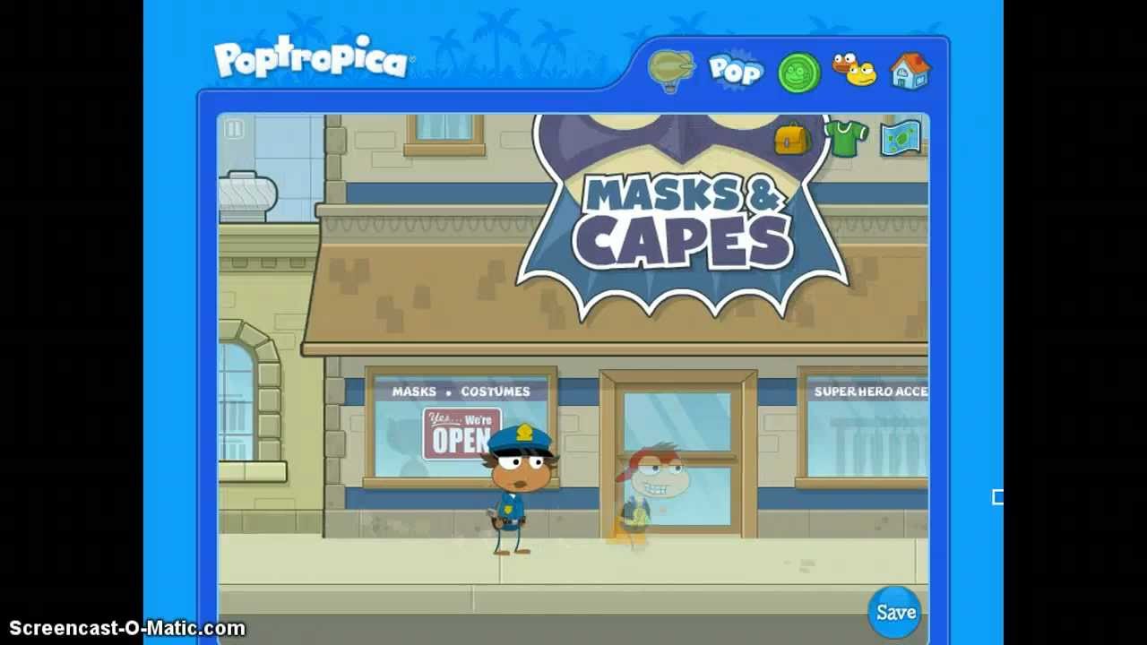 Poptropica: Super Power Island Full Walkthrough - YouTube