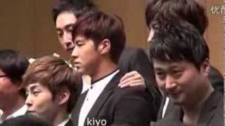 [Fancam][KIYO] 131012 Yunho at manager's wedding