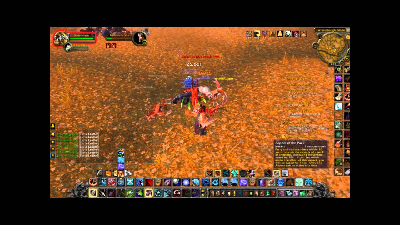 Mists of Pandaria Exotic Leather Farming Locations Part 1 YouTube