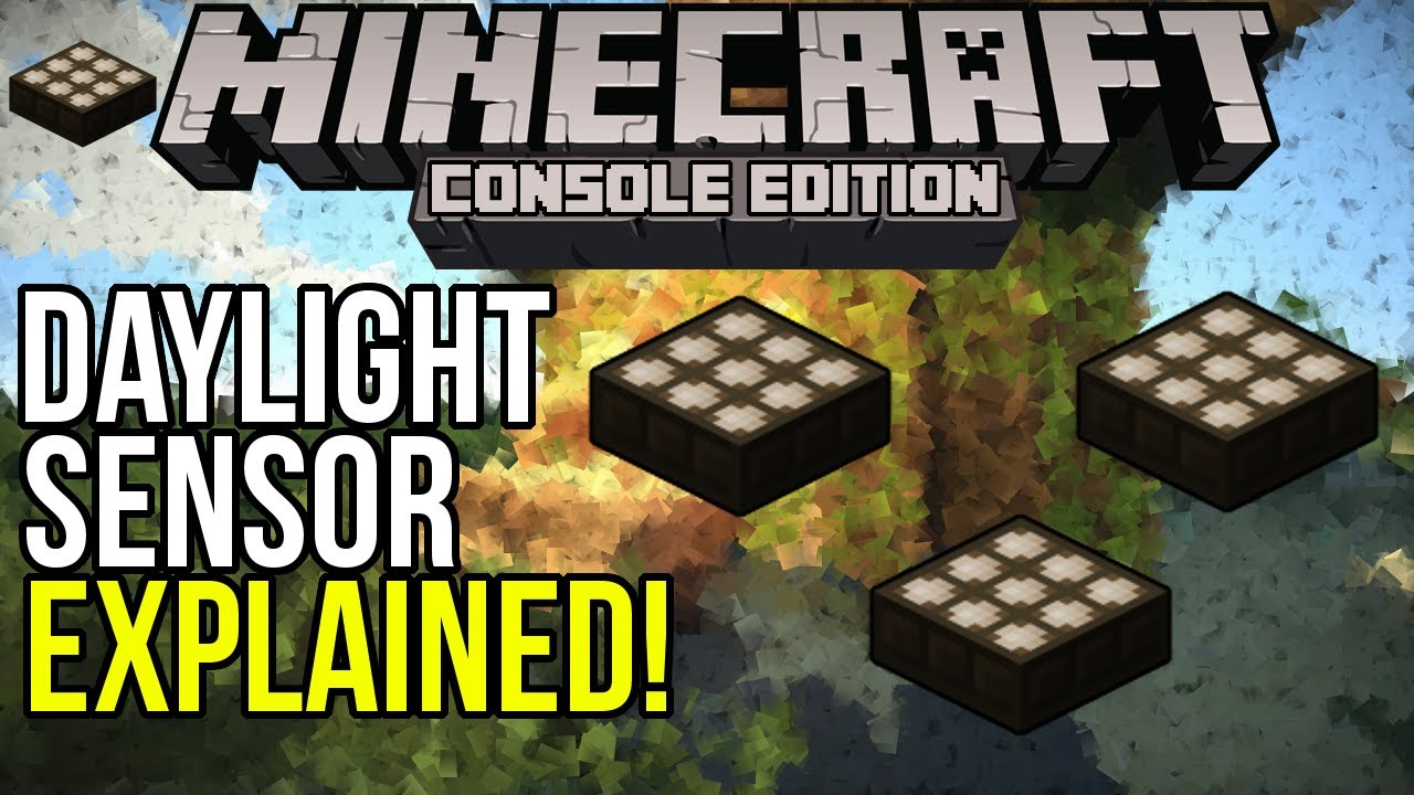 Minecraft Xbox & PS3: Daylight Sensors Explained! | COMING in TU14