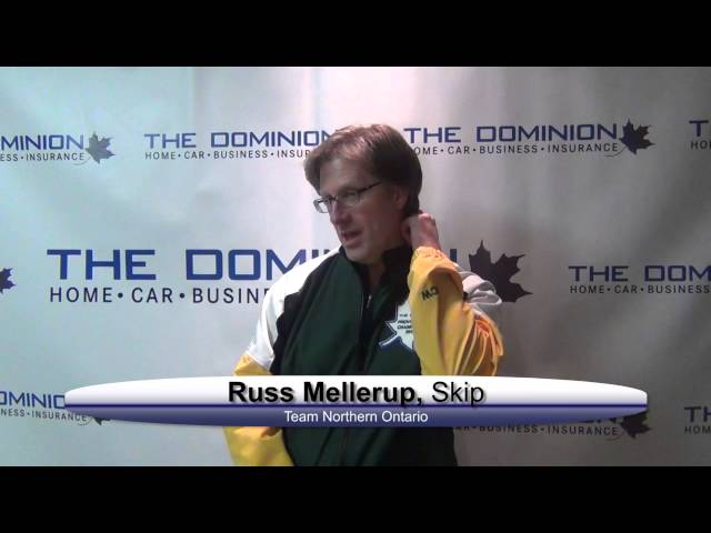 Draw 1 Interviews from The Dominion Curling Club Championship 2012