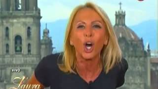 Laura Bozzo responde groseramente y Reta a Carmen Aristegui, la llama mentirosa 25/09/2013