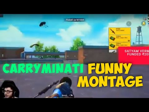 Carryminati Live | Funny Montage