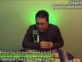 Video Horscopo Semanal GMINIS  del 6 al 12 Enero 2008 (Semana 2008-02) (Lectura del Tarot)