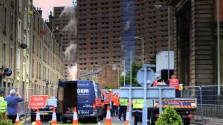 Demolition Butterburn & Bucklemaker Courts June 2013