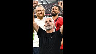 Giroud, Kjær, Pioli... Thank you ❤️🖤? | #shorts