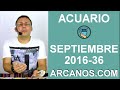 Video Horscopo Semanal ACUARIO  del 28 Agosto al 3 Septiembre 2016 (Semana 2016-36) (Lectura del Tarot)
