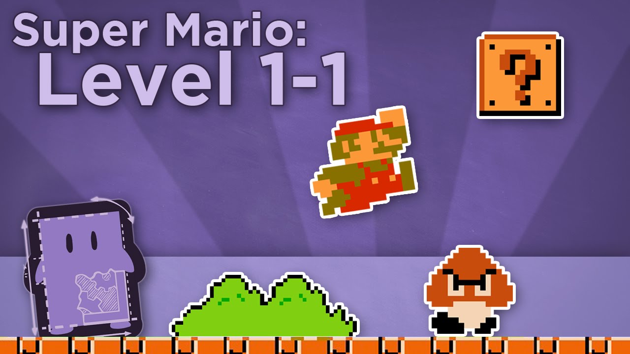 Design Club - Super Mario Bros: Level 1-1 - How Super Mario Mastered