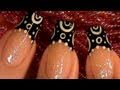 Абстрактный черно-белый дизайн ногтей Абстрактный черно-белый дизайн ногтей