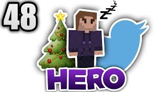 Minecraft HERO #48 - Weihnachten, Müde, Abriss und eure Twitter fragen! | Zombey