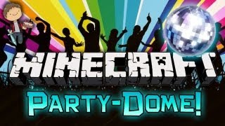 Minecraft: Party-Dome Mini-Game w/Mitch & Jerome! Game 1 - TNT!?