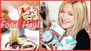 Food Haul und Gesunde Rezeptideen-Frühstück, Snacks...