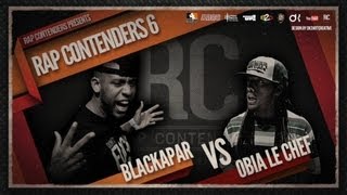 Rap Contenders Edition 6 - Blackapar vs Obia le Chef