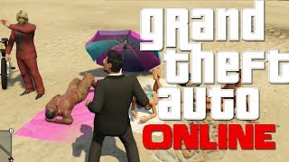 MOLESTANDO EN LA PLAYA - GTA Online con Willy, sTaXx y Vegetta