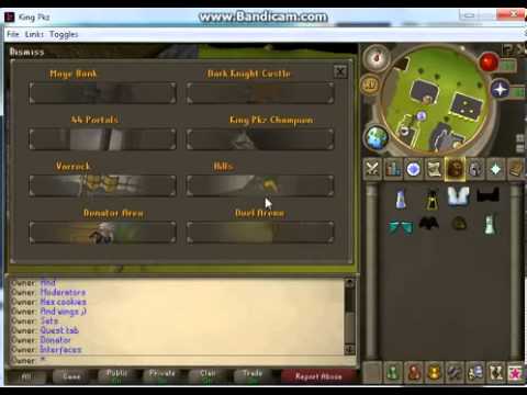 King Pkz l Spawn Runescape Private Server - WEBCLIENT - YouTube