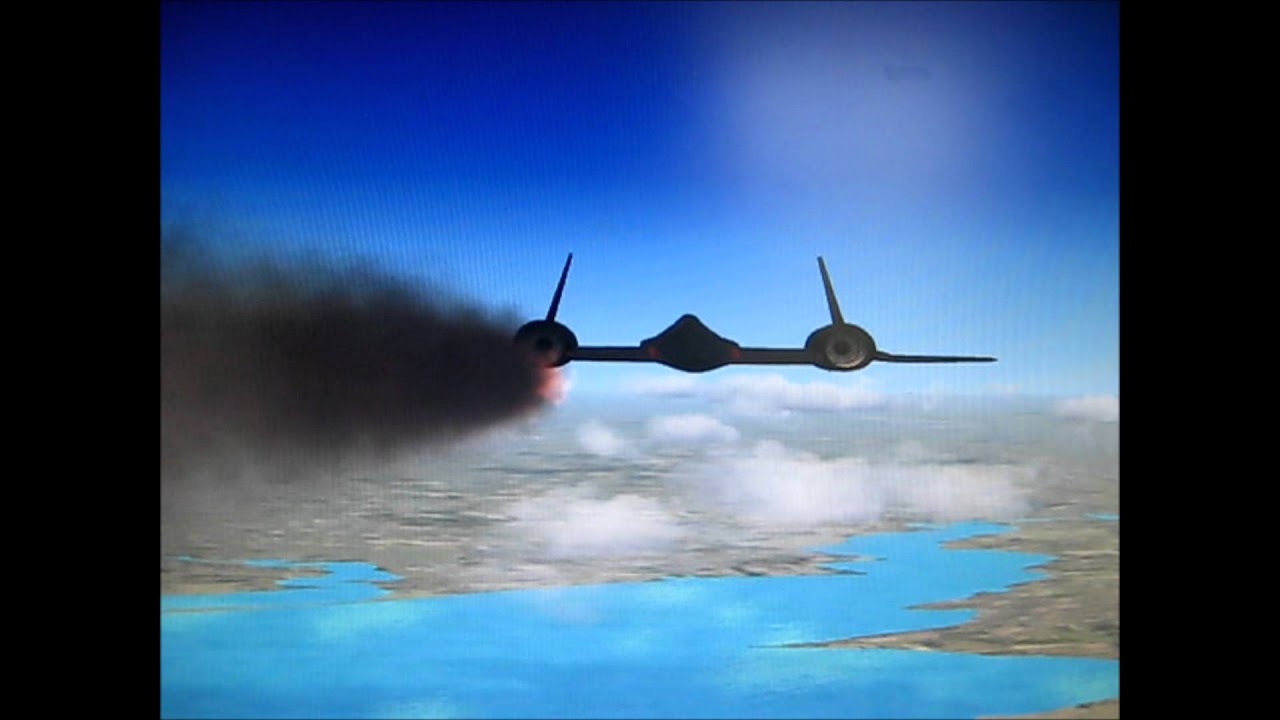 Crash SR71 Blackbird FSX YouTube