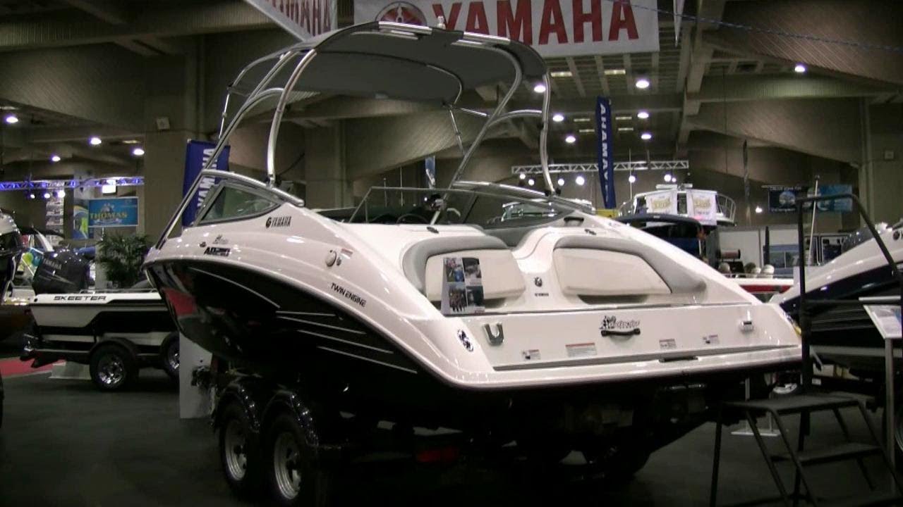 2012 Yamaha AR210 Motorboat at 2012 Montreal Boat Show Salon du Bateau