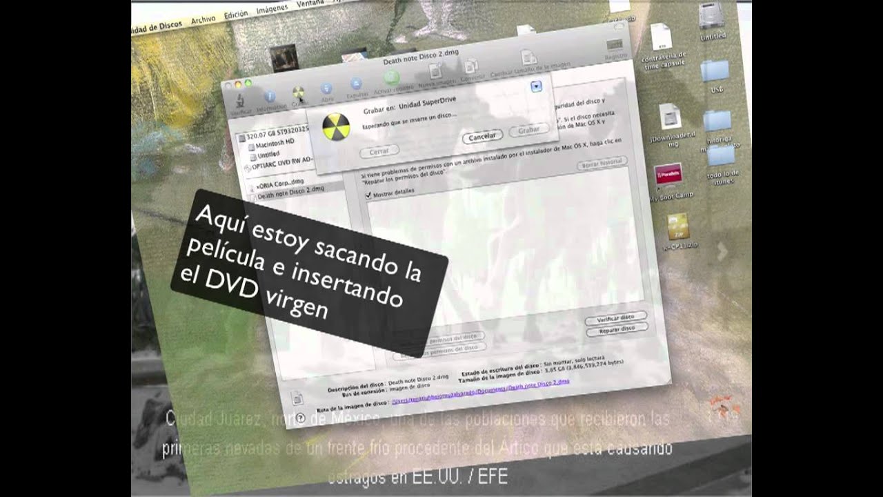 COPIAR DVD MAC