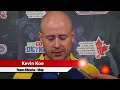2012 Tim Hortons Brier Draw 16 Media Scrum