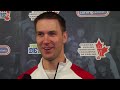 2012 Tim Hortons Brier Draw 16 Media Scrum