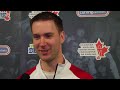 2012 Tim Hortons Brier Draw 16 Media Scrum