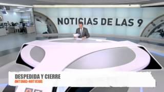 DESPEDIDA ANTENA3 NOTICIAS