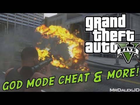 GTA 5 Cheats - INVINCIBILITY, ALL Weapons, Super Jump & MORE! (Grand